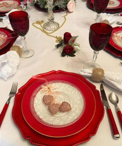 elegant table setting ideas for Valentine's Day